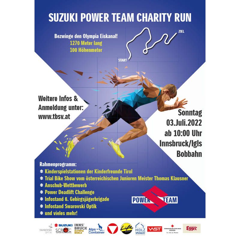 Charity Run im Olympia-Eiskanal