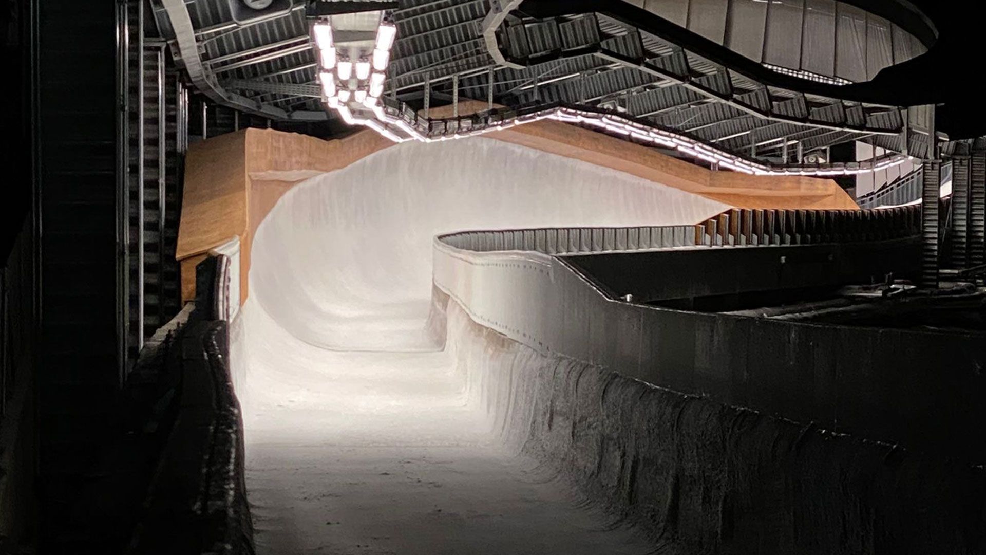 Provisorische Konstruktion sichert Rennbetrieb