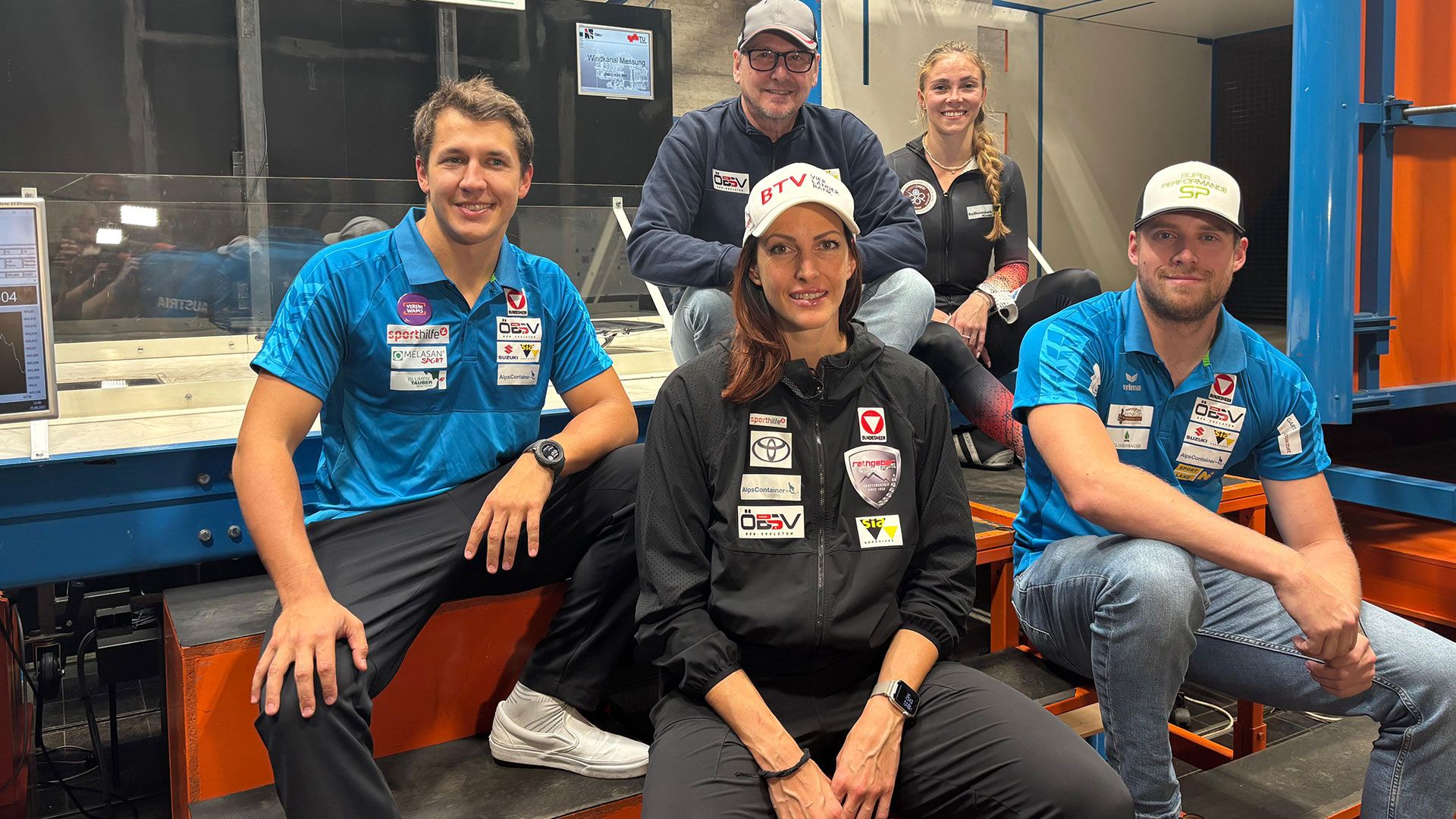 Skeleton-Team im Windkanal: Feinschliff für den Winter